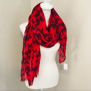 Loft Patterned Scarf NWT